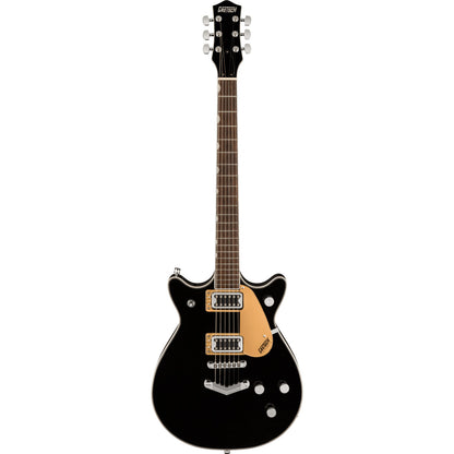 Gretsch G5222 Electromatic Double Jet BT with V-Stoptail, Laurel Fingerboard, Black