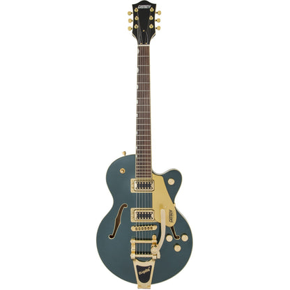 Gretsch G5655TG Electromatic Center Block Jr. Single-Cut with Bigsby and Gold Hardware, Laurel Fingerboard - Cadillac Green