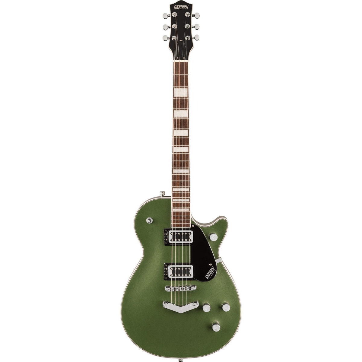 GRETSCH G5220 Electromatic Jet BT Single-Cut with V-Stoptail, Laurel Fingerboard, Olive Metallic