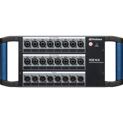 PreSonus® NSB 16.8 Networked Stage Box, Black