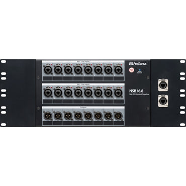 PreSonus® NSB 16.8 Networked Stage Box, Black