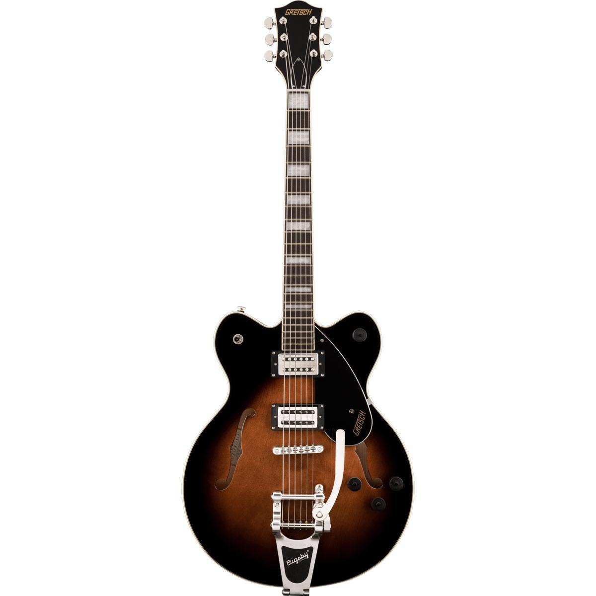Gretsch G2622T Streamliner Center Block Double-Cut with Bigsby, Laurel Fingerboard, Broad’Tron BT-2S Pickups, Brownstone Maple