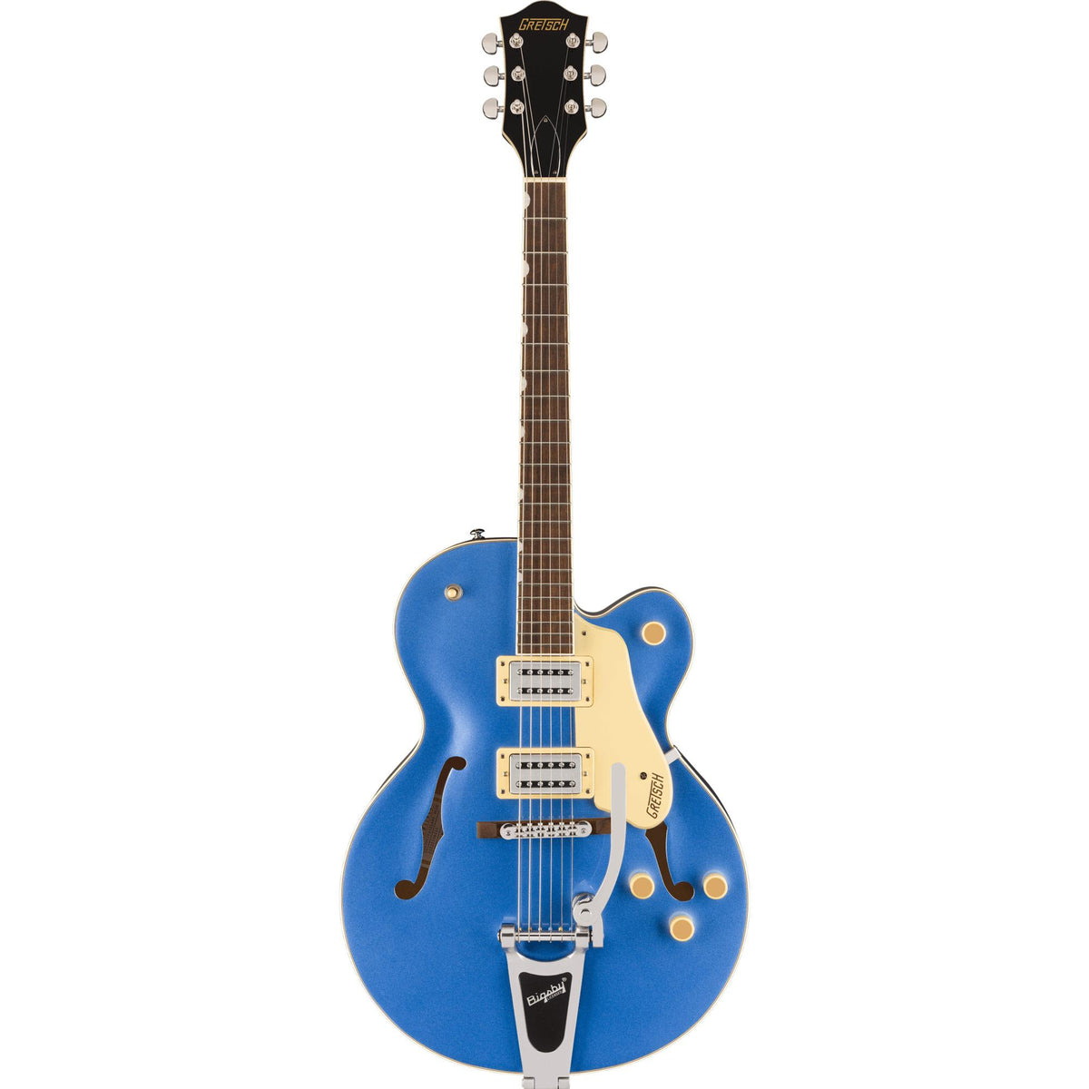GRETSCH G2420T Streamliner Hollow Body with Bigsby, Laurel Fingerboard, Broad'Tron BT-3S Pickups, Fairlane Blue