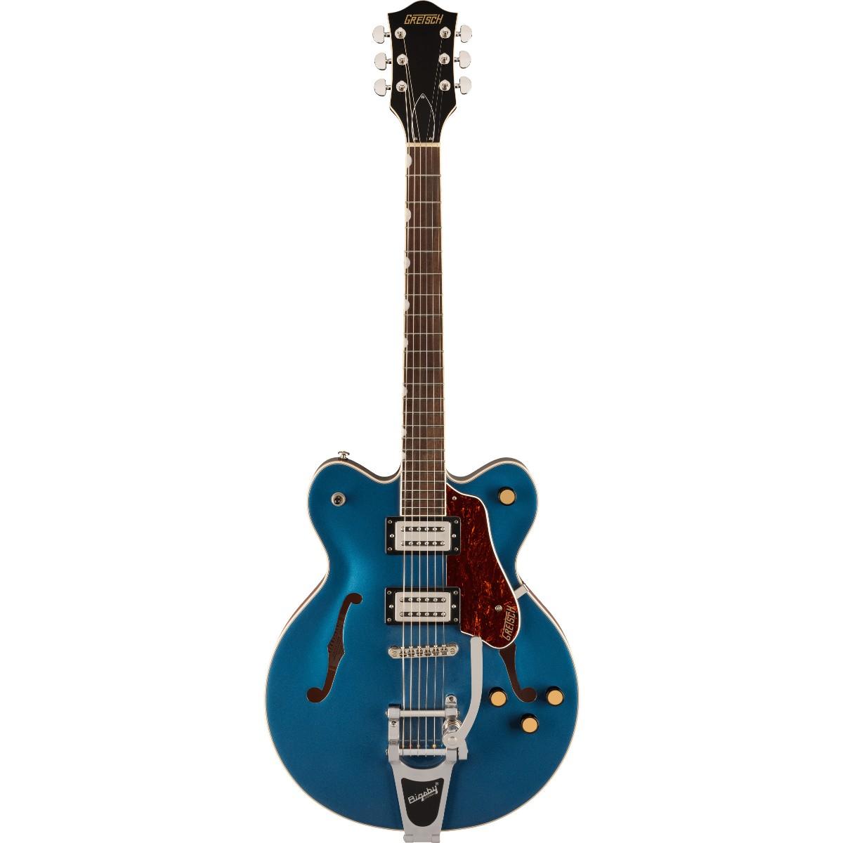 Gretsch G2622T Streamliner™ Center Block Double-Cut with Bigsby®, Laurel Fingerboard, Broad’Tron™ BT-3S Pickups, Dark Denim