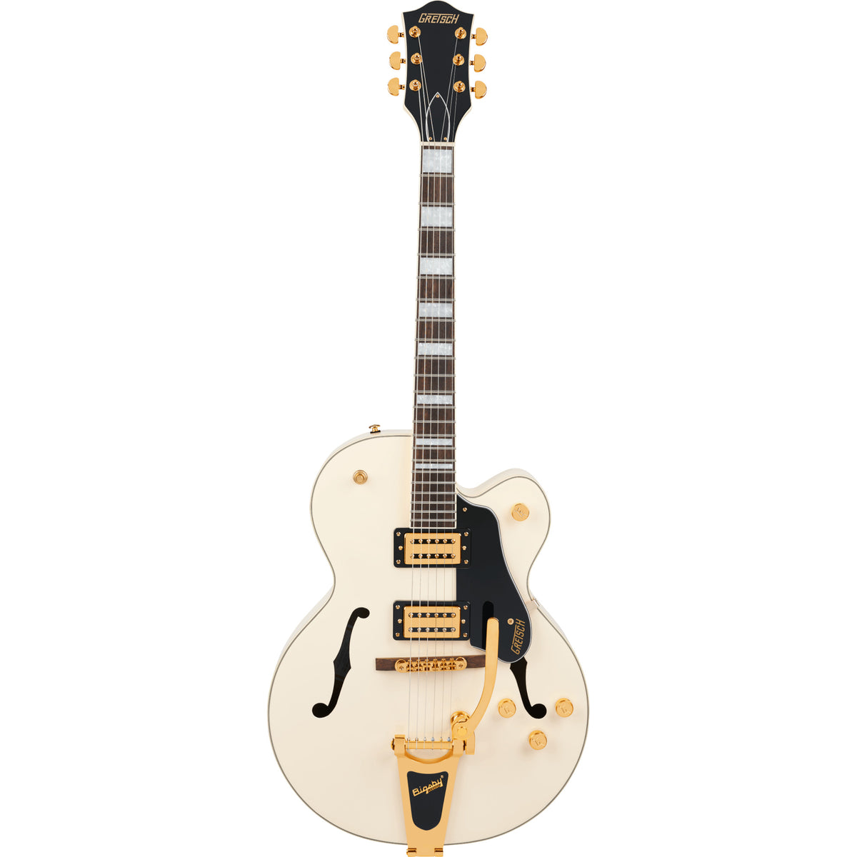 GRETSCH G2420TG Streamliner Hollow Body with Bigsby LTD, Laurel Fingerboard, Broad'Tron BT-3S Pickups, Vintage White