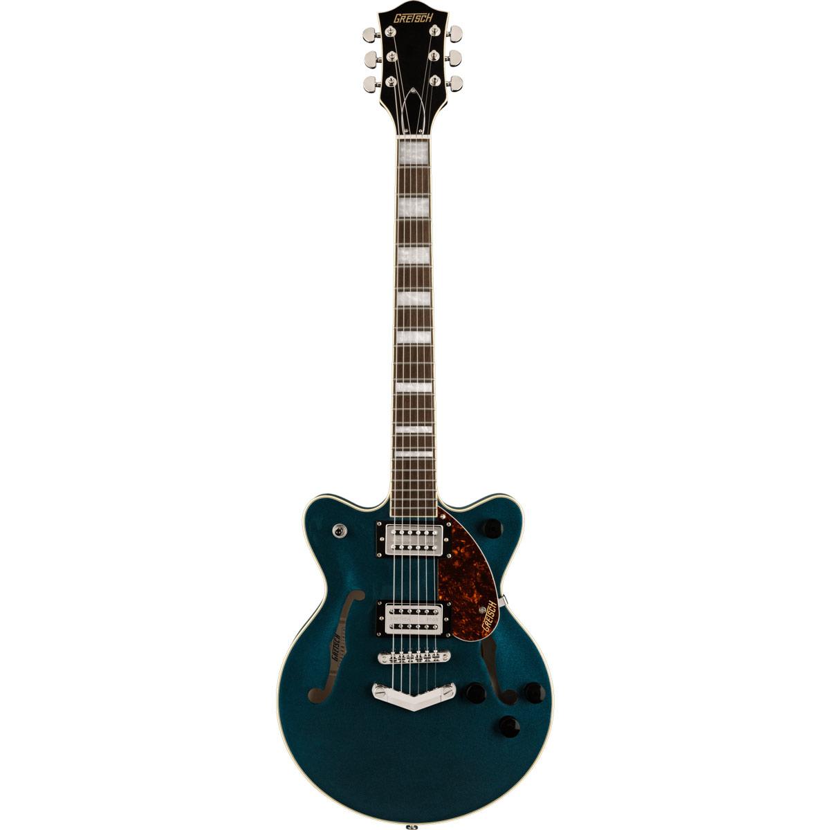 Gretsch G2655 Streamliner Center Block Jr. Double-Cut with V-Stoptail, Laurel Fingerboard, Midnight Sapphire