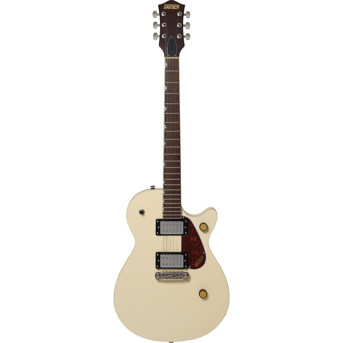 GRETSCH Streamliner Jet Club Single-Cut with Wraparound, Laurel Fingerboard, Vintage White