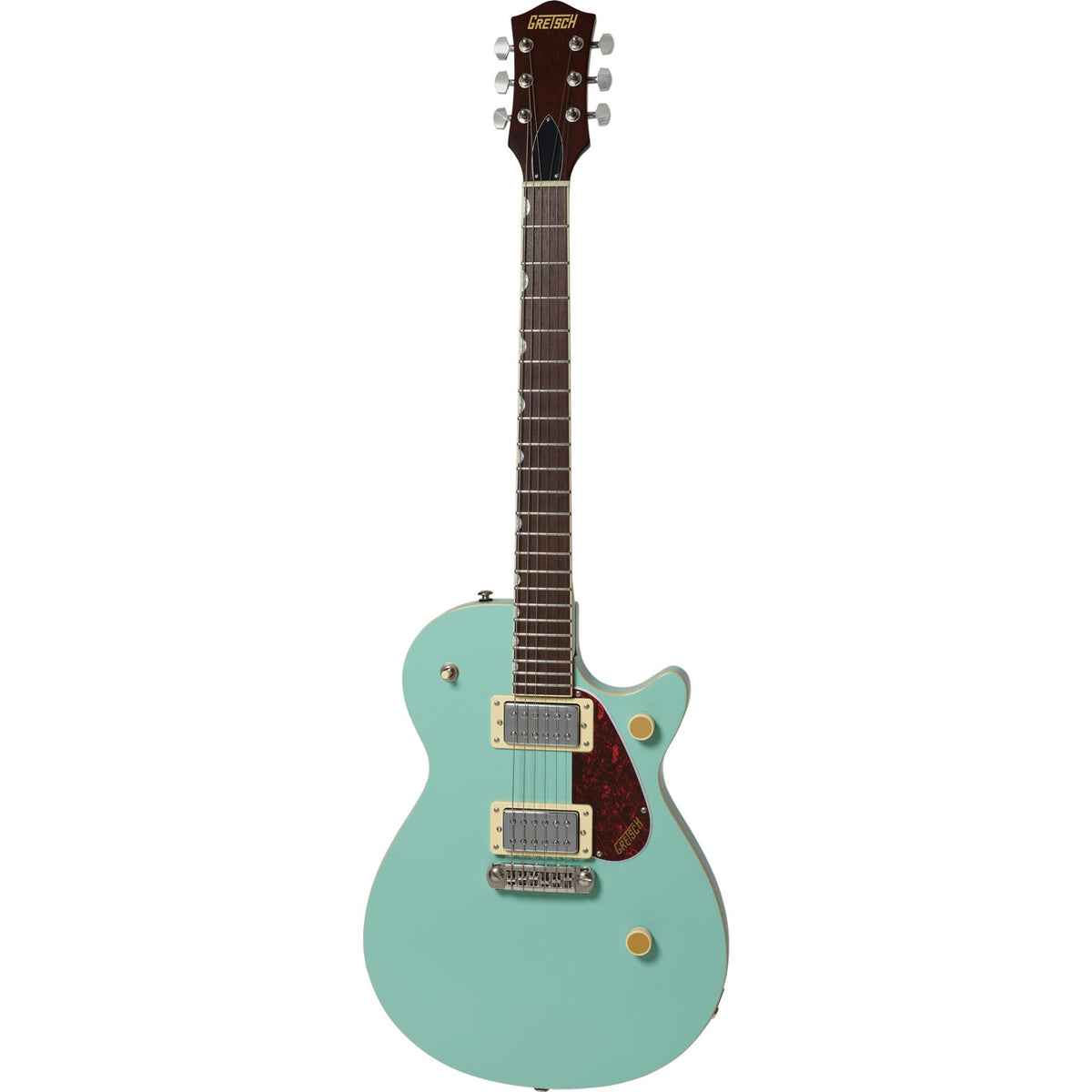 GRETSCH Streamliner Jet Club Single-Cut with Wraparound, Laurel Fingerboard, Mint Metallic