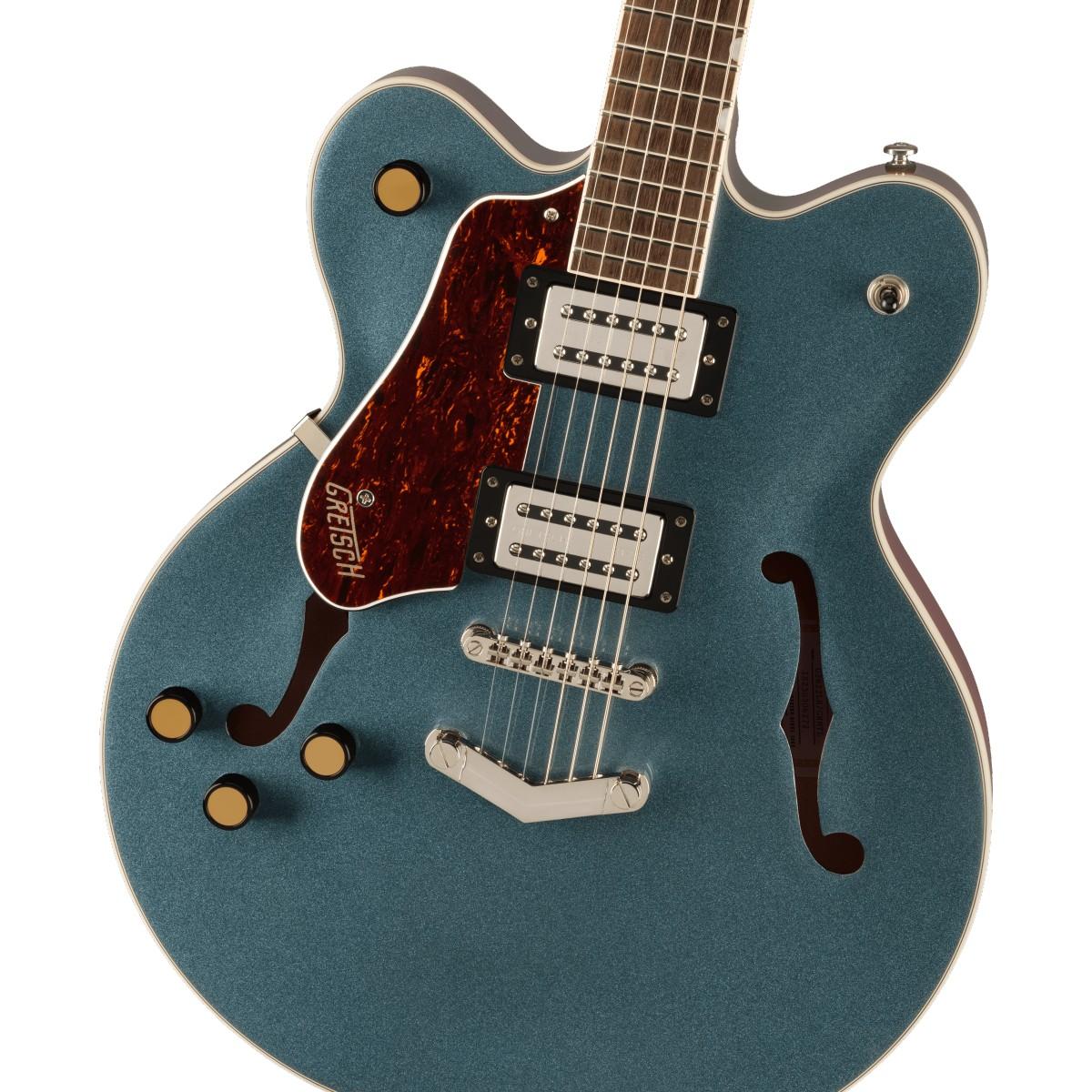 Gretsch G2622LH Streamliner™ Center Block Double-Cut with V-Stoptail, Left-Handed, Broad'Tron™ BT-3S Pickups, Laurel Fingerboard, Gunmetal