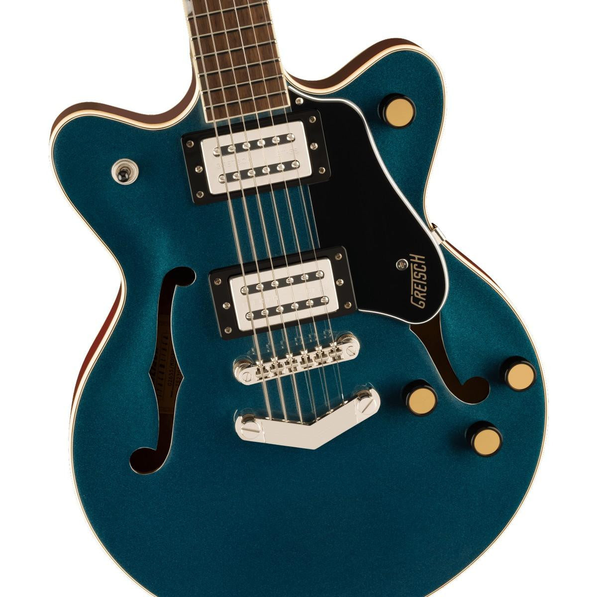 GRETSCH G2655 Streamliner™ Center Block Jr. Double-Cut with V-Stoptail, Laurel Fingerboard, Midnight Sapphire