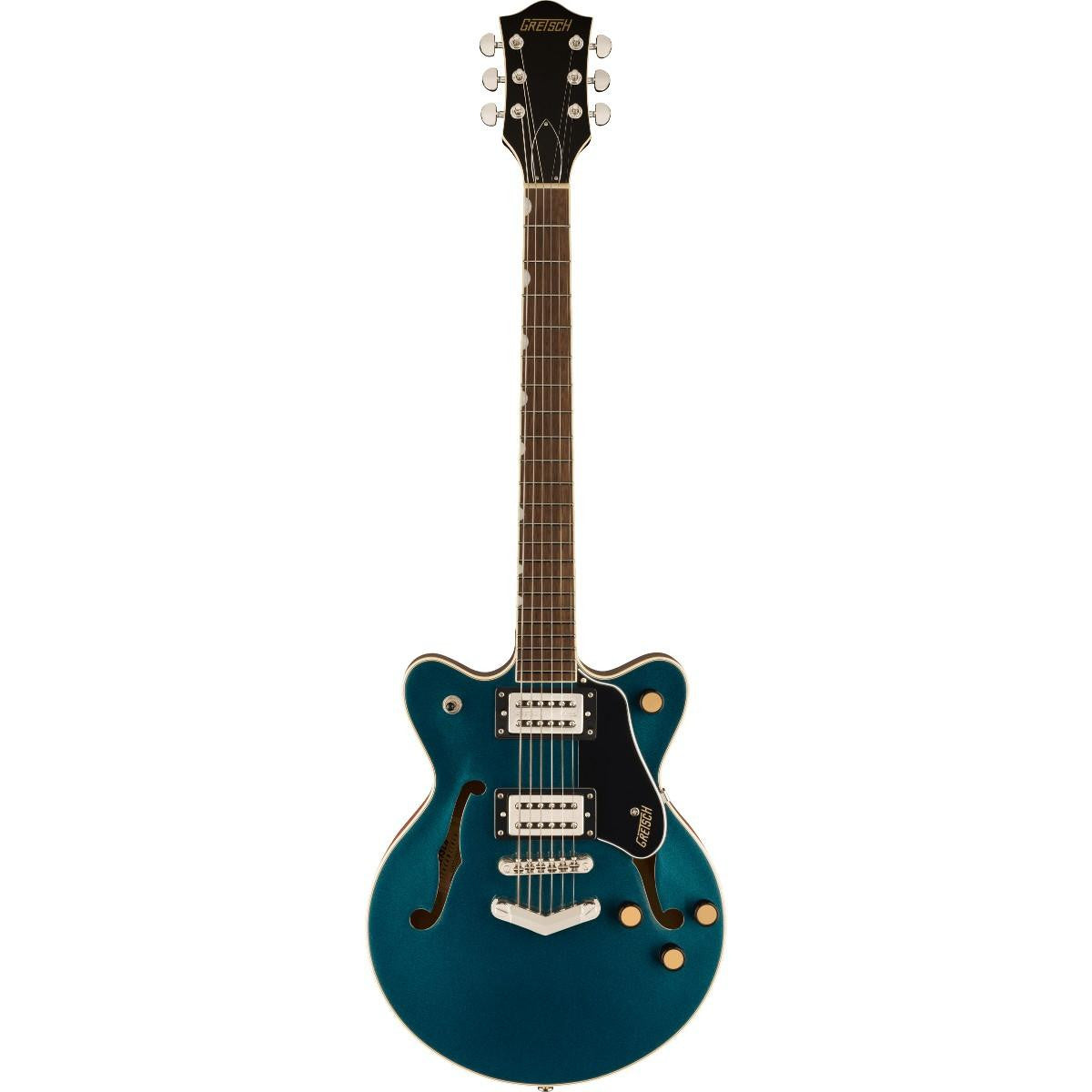 GRETSCH G2655 Streamliner™ Center Block Jr. Double-Cut with V-Stoptail, Laurel Fingerboard, Midnight Sapphire