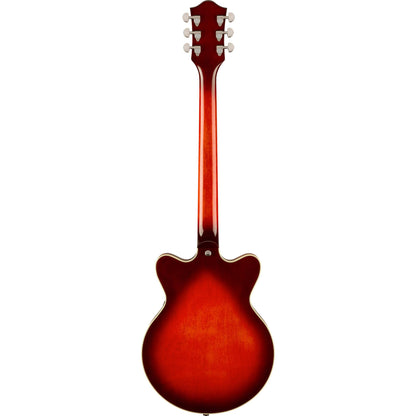GRETSCH G2655 Streamliner Center Block Jr. Double-Cut with V-Stoptail, Laurel Fingerboard, Claret Burst