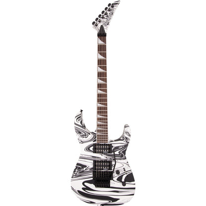 Jackson X Series Soloist SLX DX Swirl, Laurel Fingerboard - Satin White Swirl
