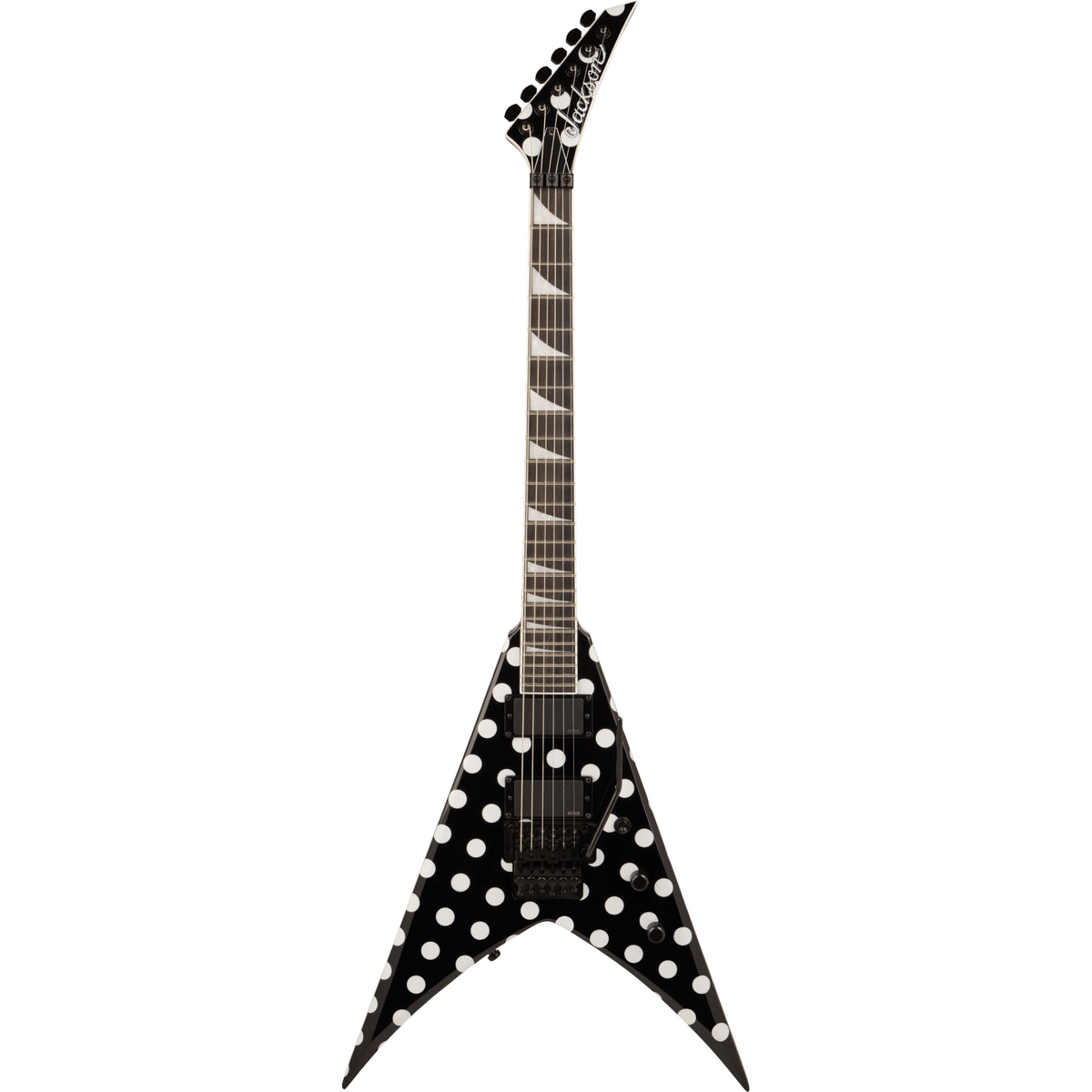 JACKSON Pro Plus Signature Phil Demmel King V KV, Ebony Fingerboard, Polka Dot