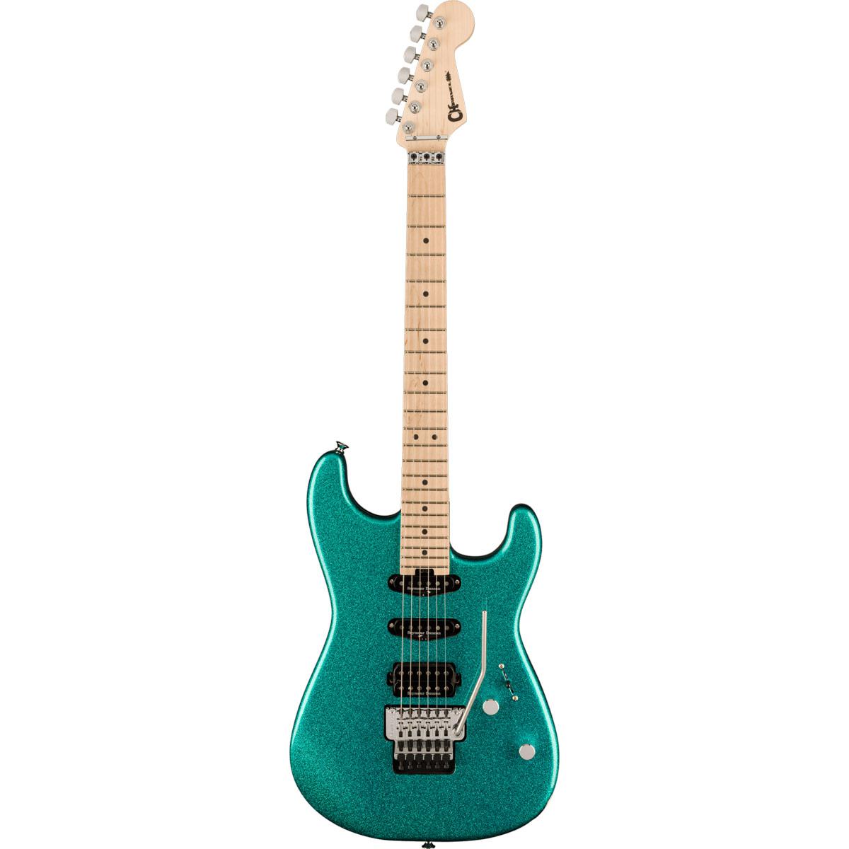 Charvel Pro-Mod San Dimas Style 1 HSS FR M, Maple Fingerboard, Aqua Flake