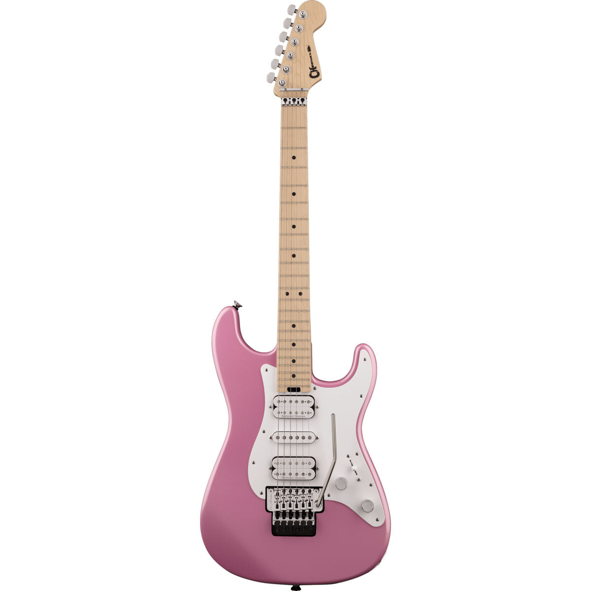 Charvel Pro-Mod So-Cal Style 1 HSH FR M, Maple Fingerboard - Platinum Pink
