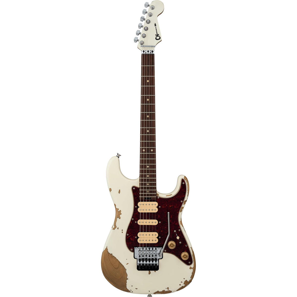 CHARVEL Super-Stock So-Cal Style 1 HSH FR RW, Rosewood Fingerboard, Aged Arctic