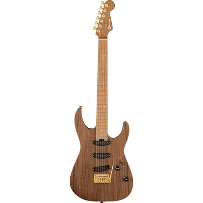 Charvel Pro-Mod DK22 SSS 2PT CM Mahogany with Walnut, Caramelized Maple Fingerboard, Natural