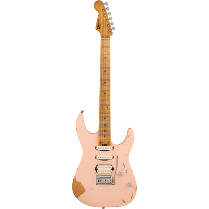 CHARVEL Pro-Mod Signature Rick Graham DK24 2PT CM, Worn Shell Pink