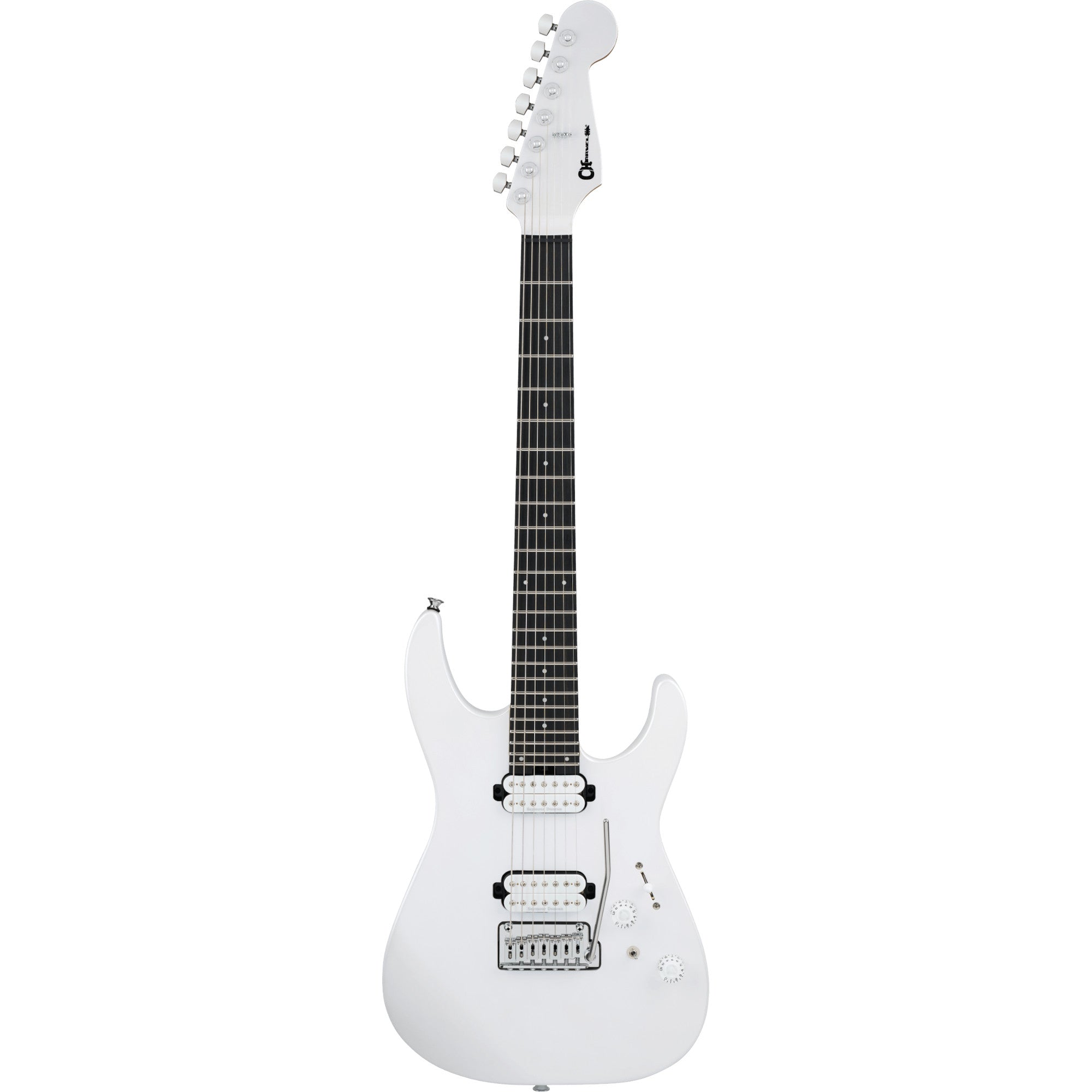 CHARVEL Pro-Mod Plus DK24-7 HH 2PT EB, Ebony Fingerboard, Celestial Silk