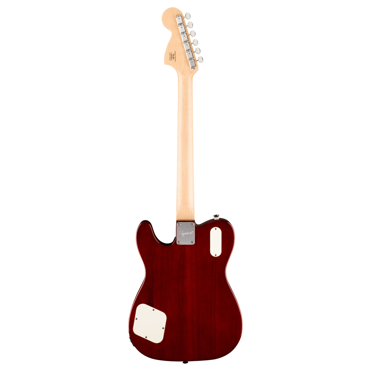 SQUIER Paranormal Troublemaker Telecaster® Deluxe Bigsby® - Touche en laurier - Plaque de protection parchemin - Honey Sunburst