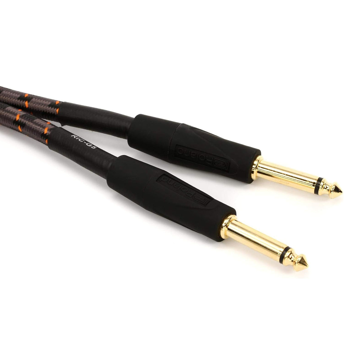 ROLAND RIC-G5 Gold Series 1/4" TS Straight-to-Straight Instrument Cable - 5'