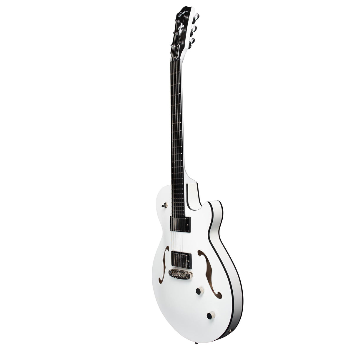 GODIN Rik Emmett Premiere - Stormy White haute brillance
