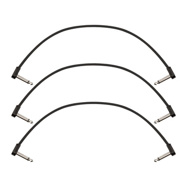 FENDER Câbles Blockchain 12 po pour pédales - Lot de 3 - Anglé/anglé