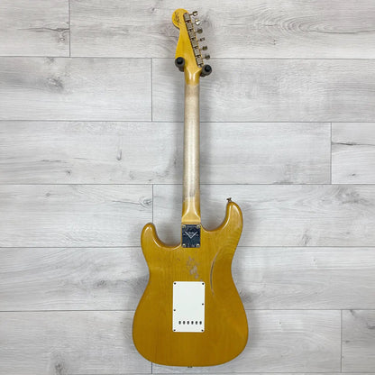FENDER Custom Shop 59 Stratocaster de style Relic en palissandre avec micros bobinés à la main - Naturel vieilli