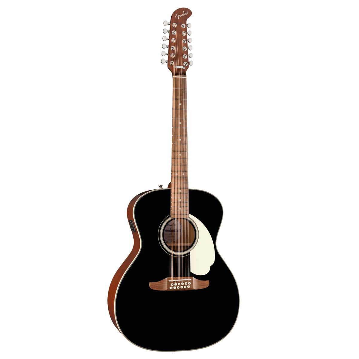 FENDER California Deluxe Villager™ E - Touche en noyer - Noir