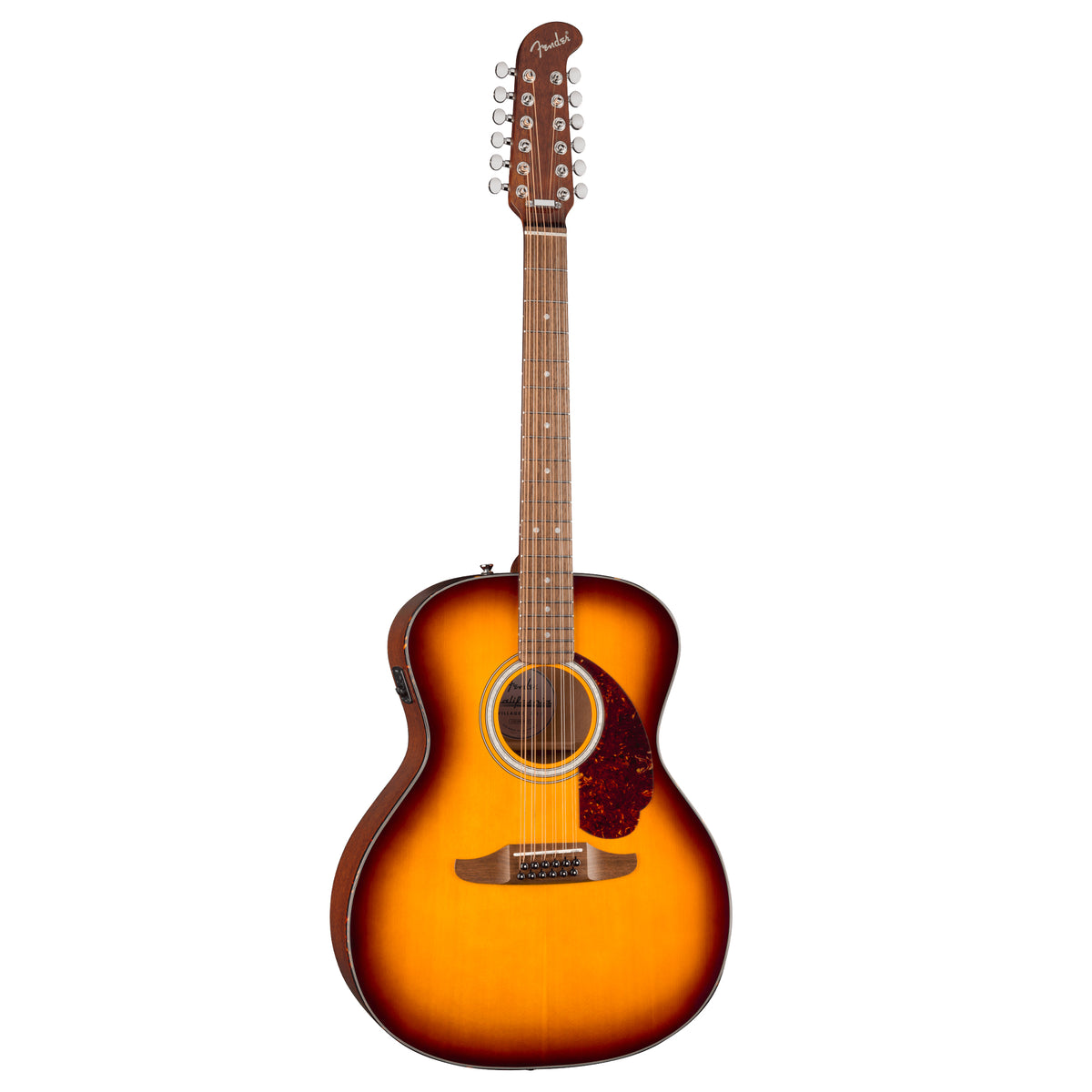FENDER California Deluxe Villager™ E - Walnut Fingerboard - Honey Sunburst