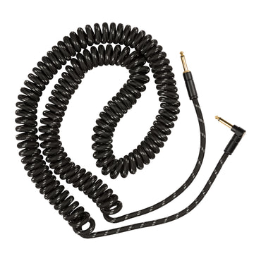 FENDER Deluxe Coil Cable - 30' - Black Tweed