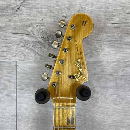 FENDER Custom Shop 65 Stratocaster Journeyman avec manche en érable et micros bobinés à la main - Noir