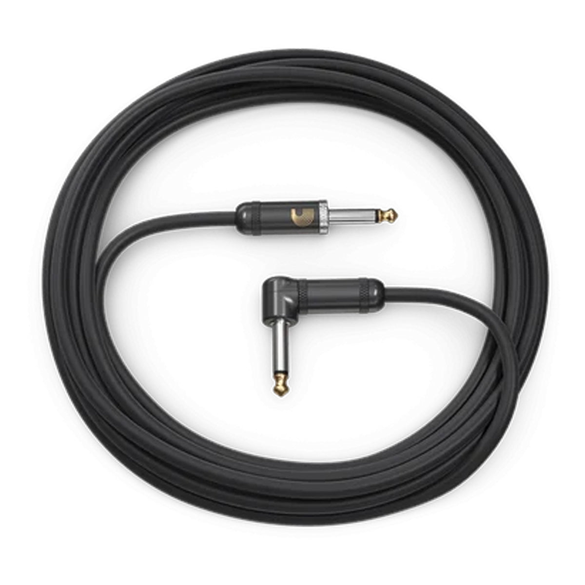 D'ADDARIO PW-AMSGRA-15 American Stage 1/4" TS Straight-to-Right-Angle Instrument Cable - 15'