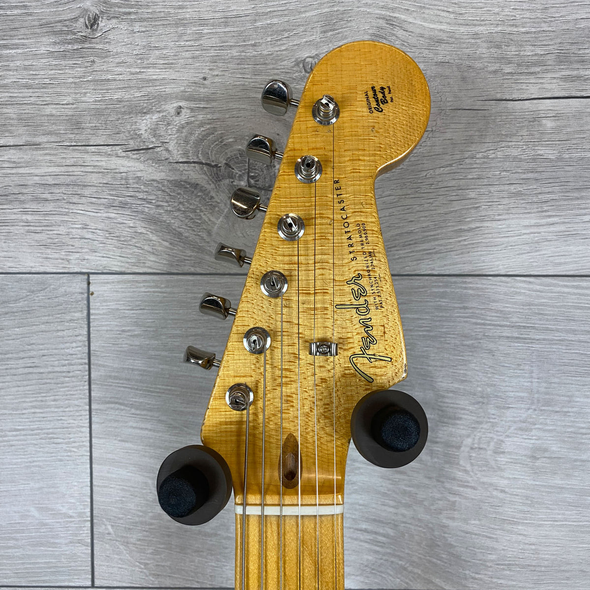 FENDER Custom Shop Masterbuilt '60s Stratocaster Journeyman Maple Neck - Pewter