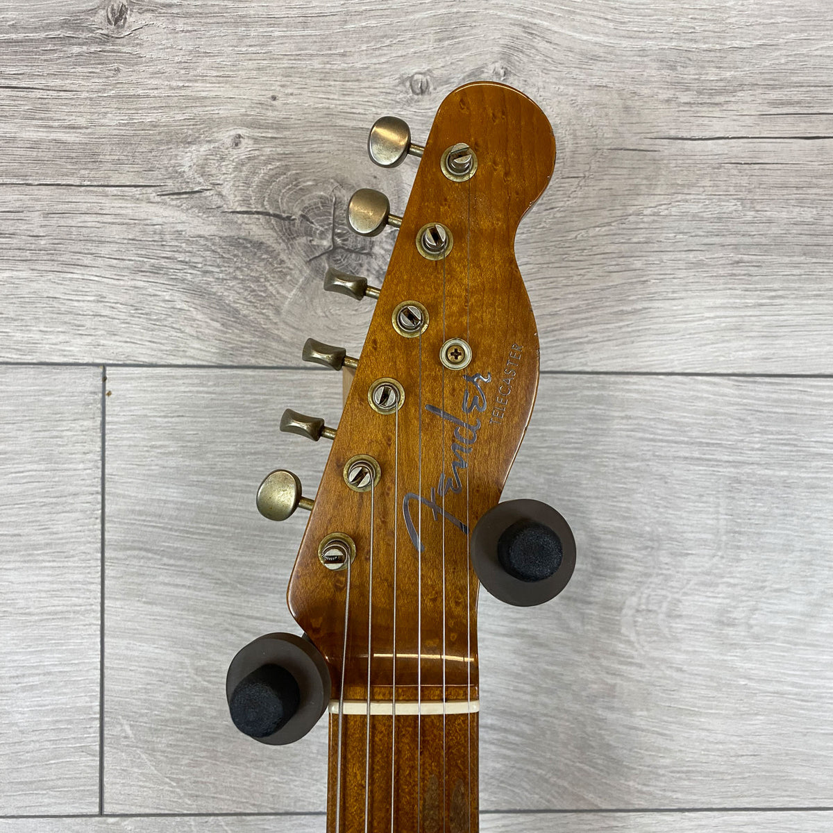 FENDER Custom Shop S6 American Custom Relic-Style Telecaster Maple Neck - Aged Daphne Blue