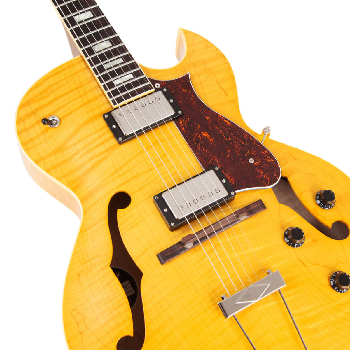 HERITAGE Custom Shop Core Collection H-575 Guitare électrique avec étui - Antique naturel