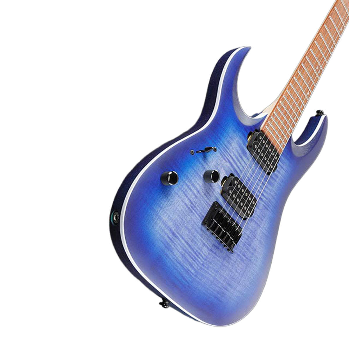 IBANEZ RGA42FMLBLF RGA Standard Left-Handed Electric Guitar - Blue Lagoon Burst Flat