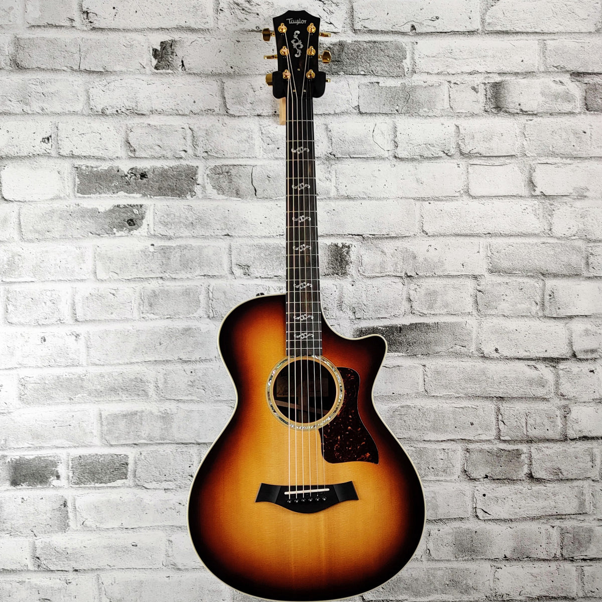 Taylor 412ce 12-Fret Special Edition Grand Concert Acoustic-Electric Guitar - Shaded Edge Burst