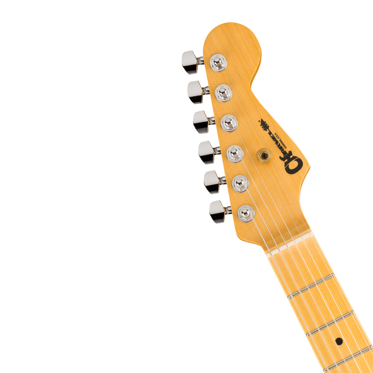 CHARVEL American Neo-Classic San Dimas® SD1 HH HT - Touche en érable - Ivory Blitz
