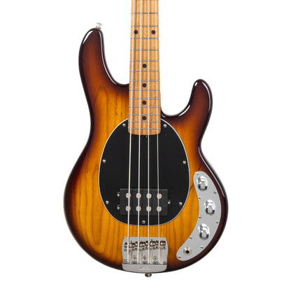ERNIE BALL MUSIC MAN Short Scale StingRay Electric Bass Guitar - Tobacco Burst