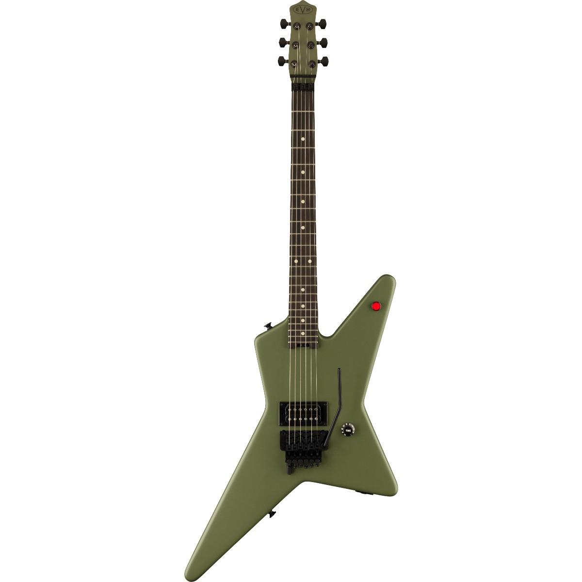 EVH Limited Edition Star, Ebony Fingerboard, Matte Army Drab