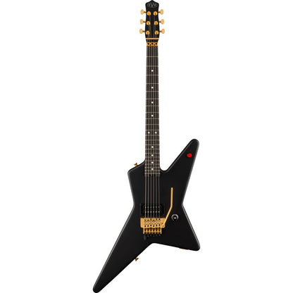 EVH Limited Edition Star, Ebony Fingerboard, Stealth Black with Gold Hardware