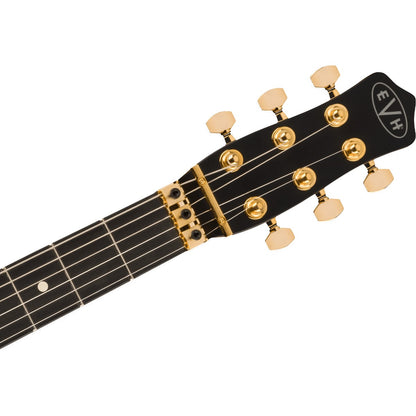 EVH Limited Edition Star, Ebony Fingerboard, Stealth Black with Gold Hardware