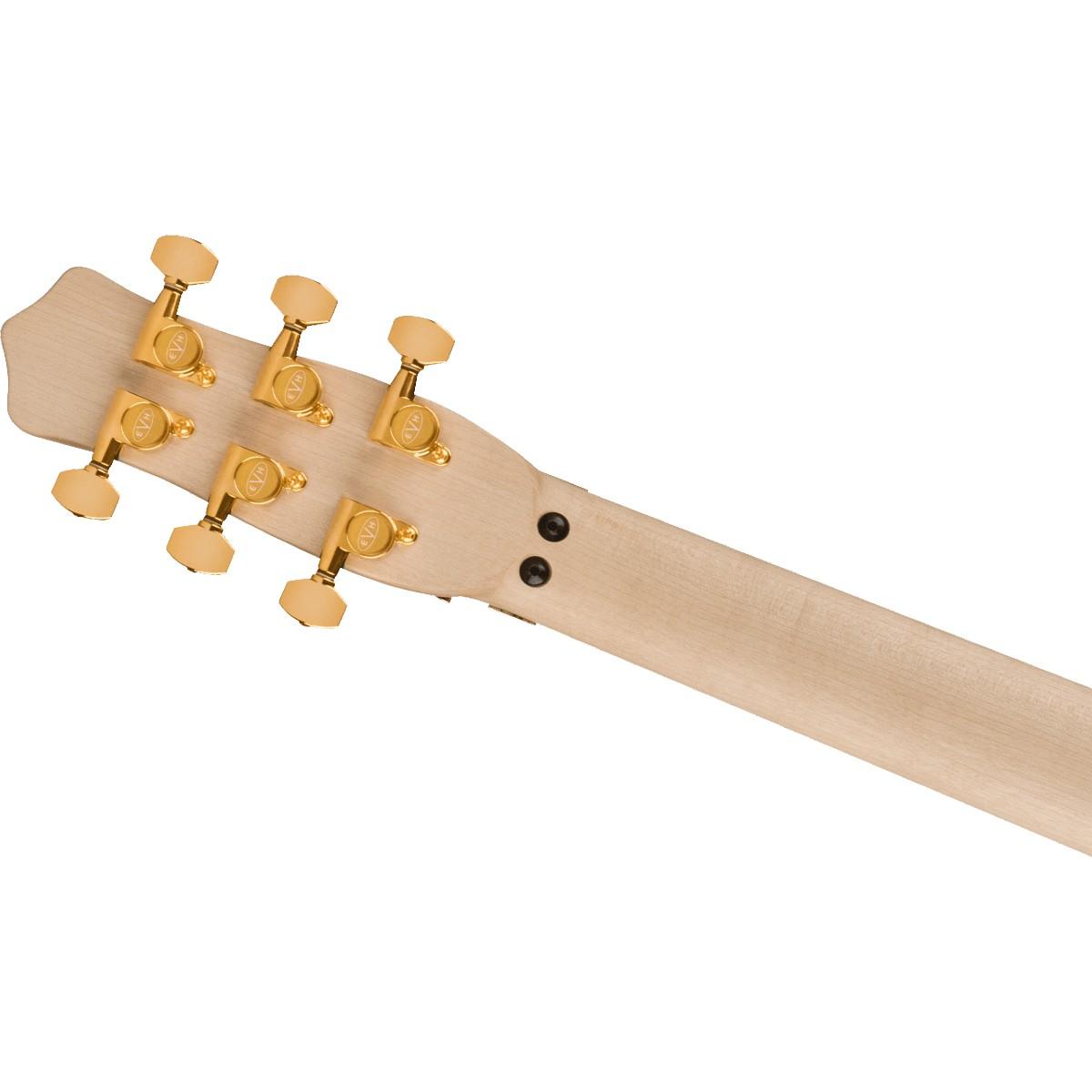 EVH Limited Edition Star, Ebony Fingerboard, Stealth Black with Gold Hardware