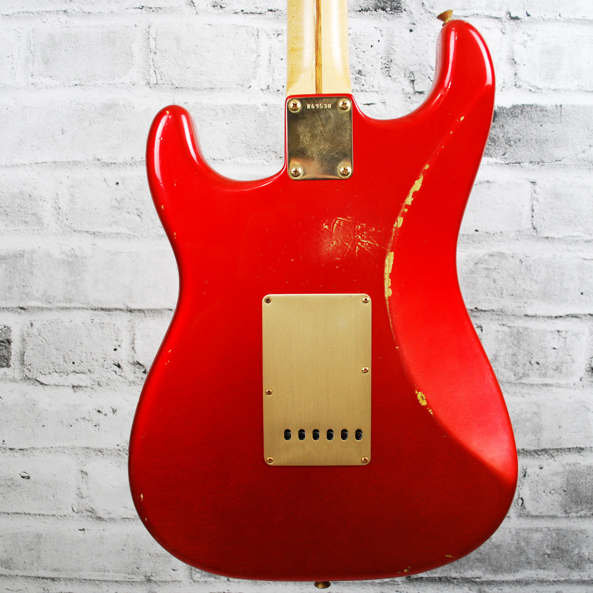 Fender 56 Melon Candy Stratocaster Custom shop guitar relic 2013 - Melon Candy