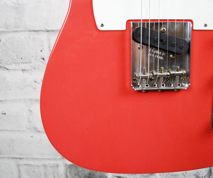 Fender Custom Shop 2019 56 Telecaster Journeyman Relic - Super Faded Fiesta Red