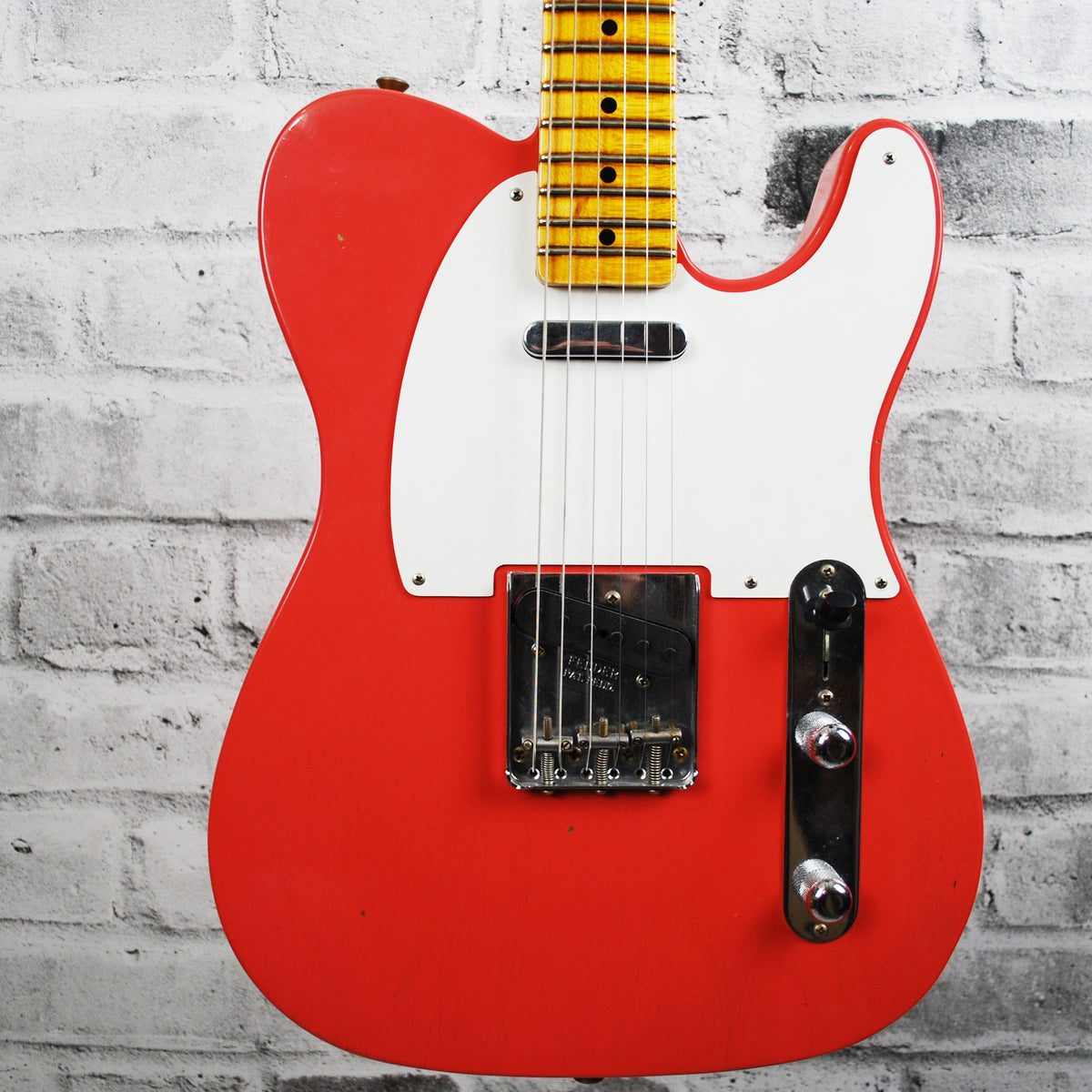 Fender Custom Shop 2019 56 Telecaster Journeyman Relic - Super Faded Fiesta Red