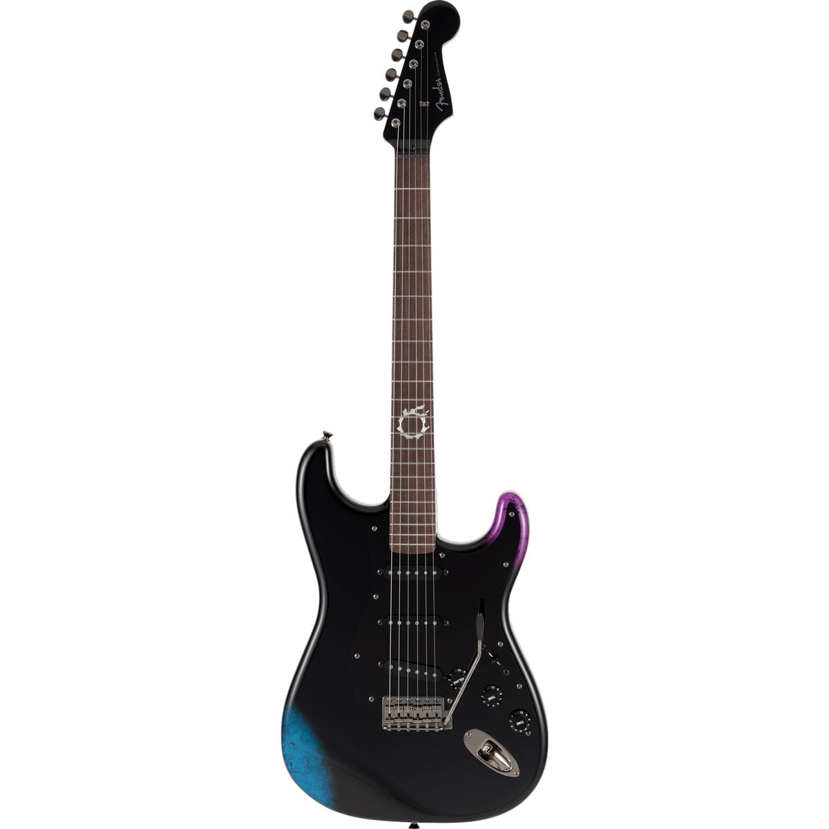 Fender FINAL FANTASY XIV Stratocaster, Rosewood Fingerboard, Black