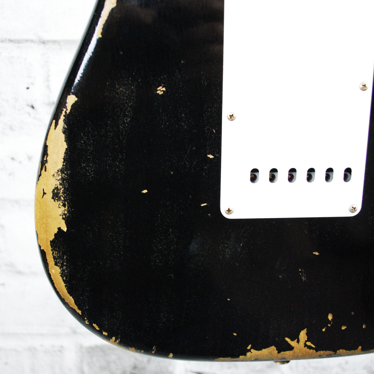 Fender 1958 Stratocaster Heavy Relic - Aged Black